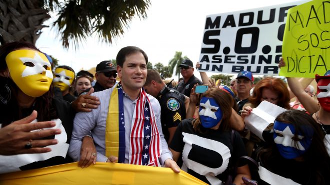 Rubio Hits Obama on Venezuela Meeting