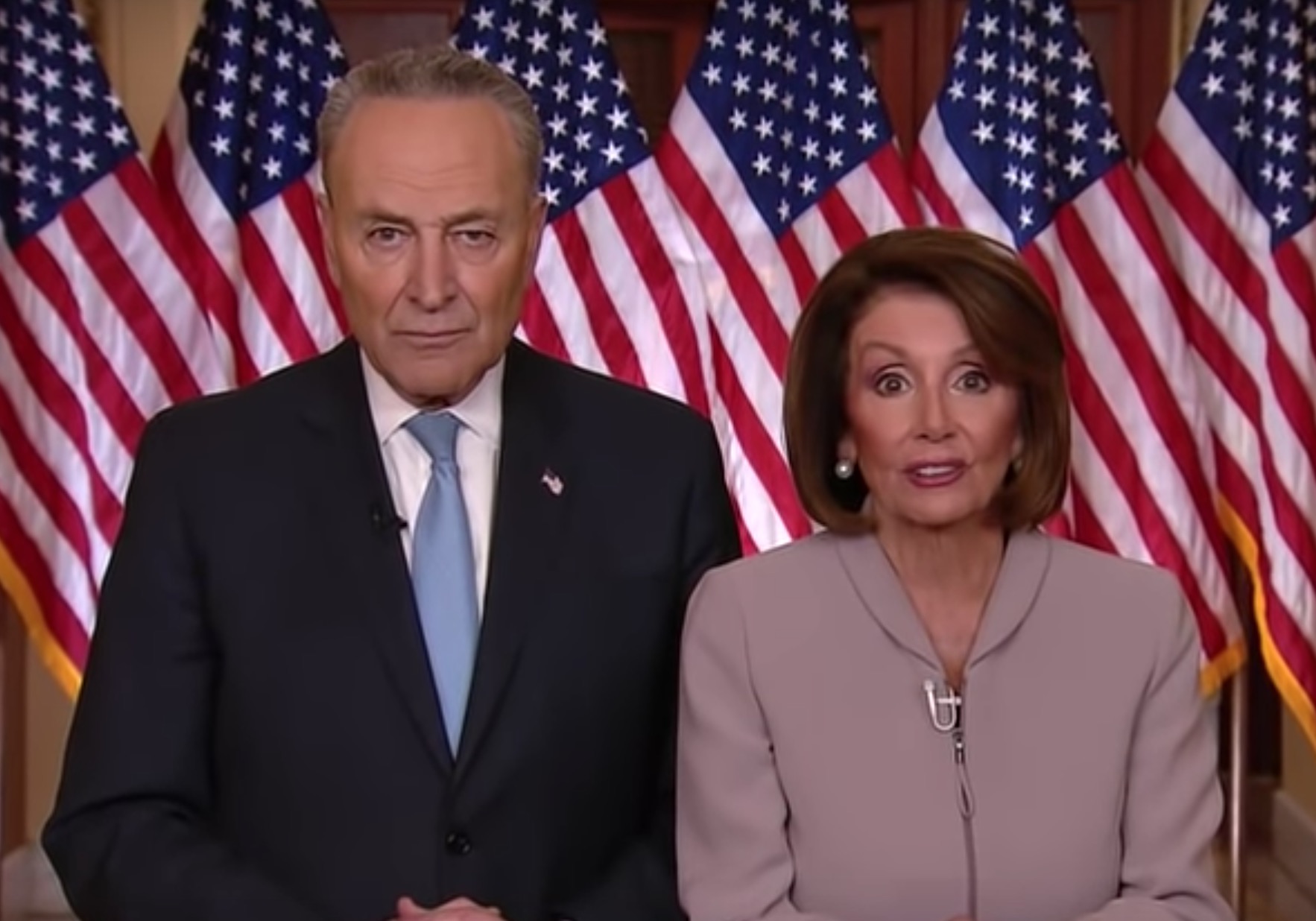 Pelosi, Schumer mocked by GOP congressman