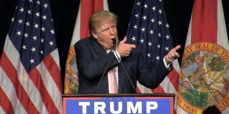 Trump on Joe Biden, “He understood how to kiss Barack Obama’s ass”.