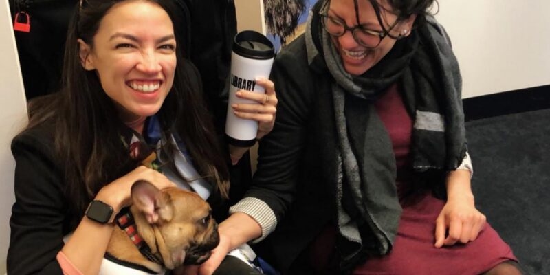 Ocasio-Cortez's "Squad" split over pro-Israel bill