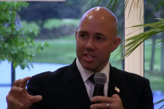 House Democrats  boo Brian Mast over pro-Israel remarks