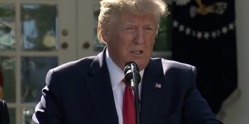 With impeachment looming, Trump announces “BIG” economic news