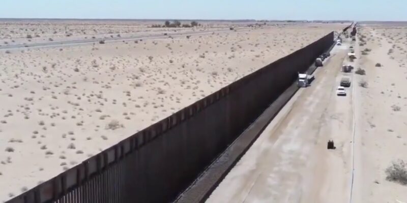 Trump pokes at Democrats with new border wall video