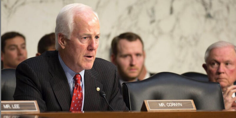 Cornyn: Impeachment puts Bipartisan Legislation in Jeapordy