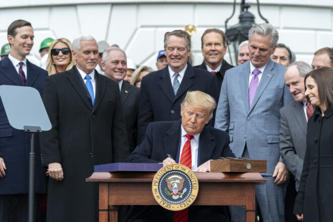 Trump Signs USMCA into Law; Replacing ‘Nightmare NAFTA'