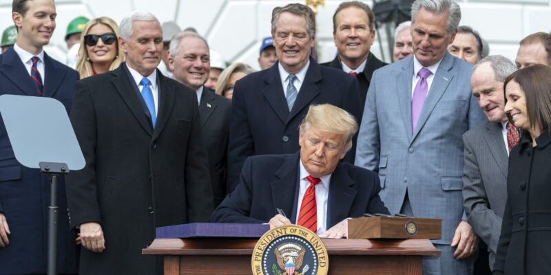 Trump Signs USMCA into Law; Replacing ‘Nightmare NAFTA'