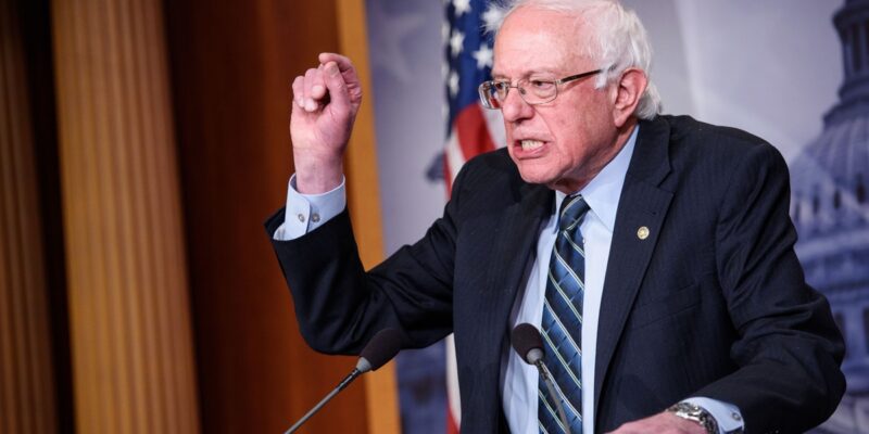 Bernie Sanders Threatens to Hold Up Coronavirus Stimulus Relief Package
