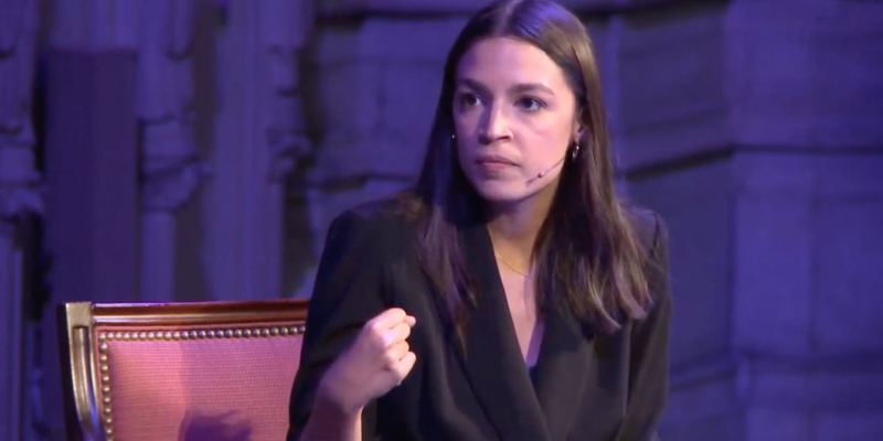 Ocasio-Cortez Declares Democratic Party as a 'center-conservative party'