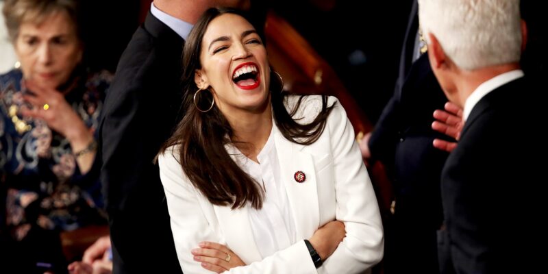 AOC Refuses to Pay DCCC Dues, Funding Progressive Challengers Against Colleagues