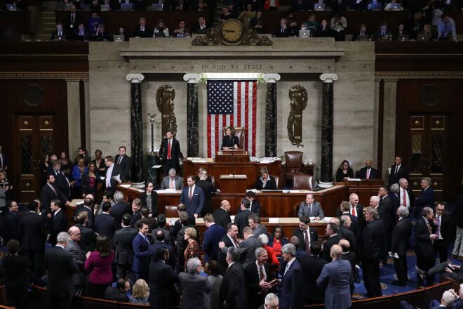 House votes to send Trump Impeachment Articles to Senate
