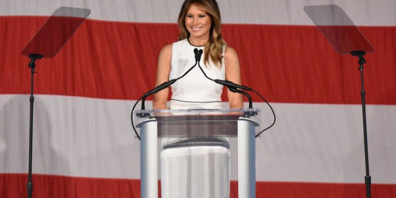 Melania Trump Awarded ‘Woman Of Distinction’ Award From Palm Beach University