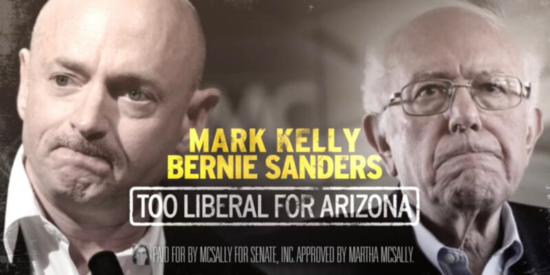 McSally New Ad Ties Democratic Challenger to Sanders