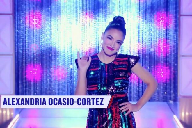 Ocasio-Cortez is Pledging “Allegiance to the Drag”
