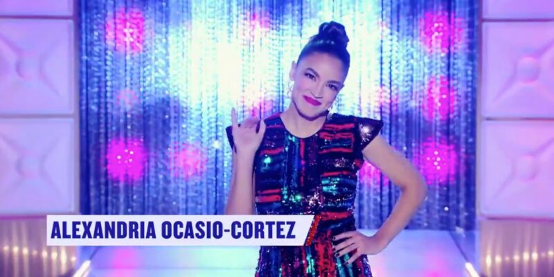 Ocasio-Cortez is Pledging “Allegiance to the Drag”