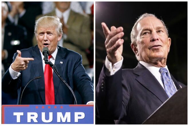 Trump Accuses 'Mini Mike' Bloomberg of 'Illegally Buying' Democratic Nomination