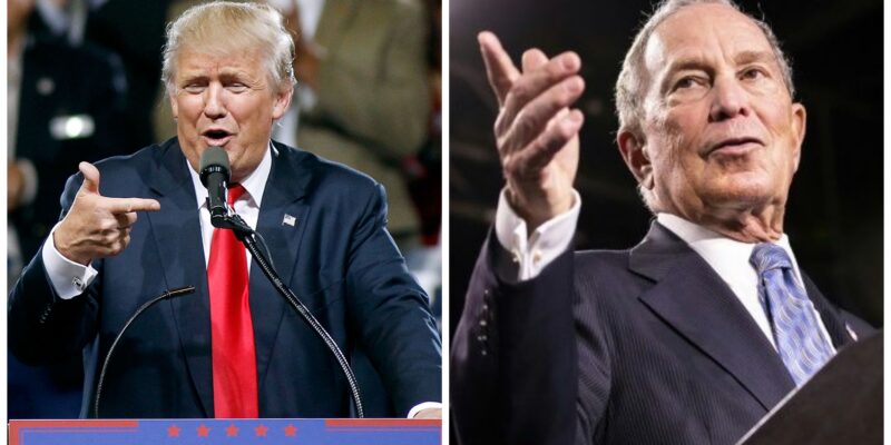 Trump Accuses 'Mini Mike' Bloomberg of 'Illegally Buying' Democratic Nomination