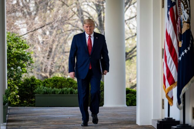 Trump Extends Social Distancing Guidelines Until April 30