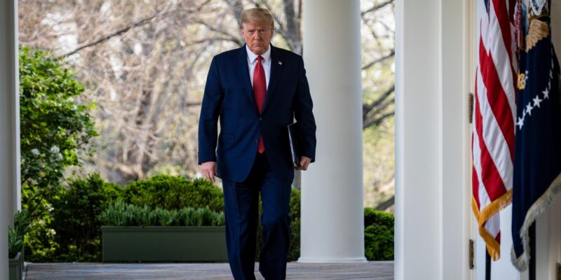 Trump Extends Social Distancing Guidelines Until April 30