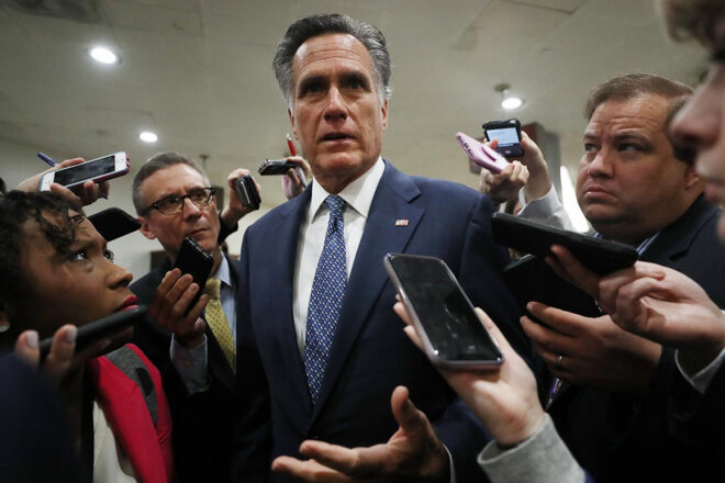 Romney Proposes Giving Every American $1,000 Checks to Combat Coronavirus Economic Losses