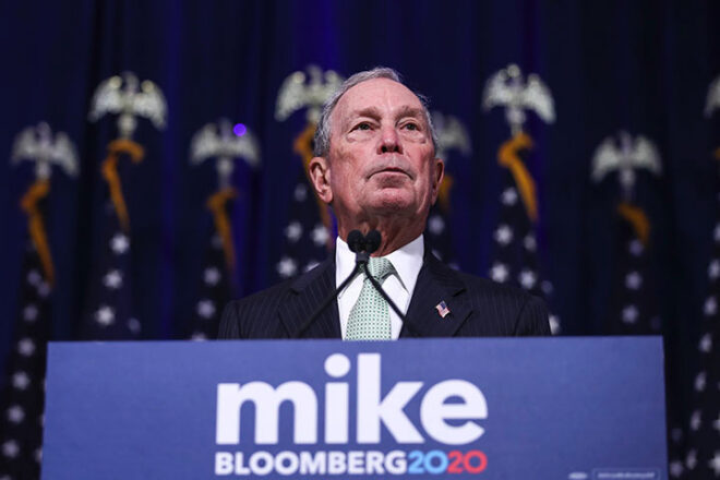 Bloomberg Campaign Transfers $18 Million to DNC