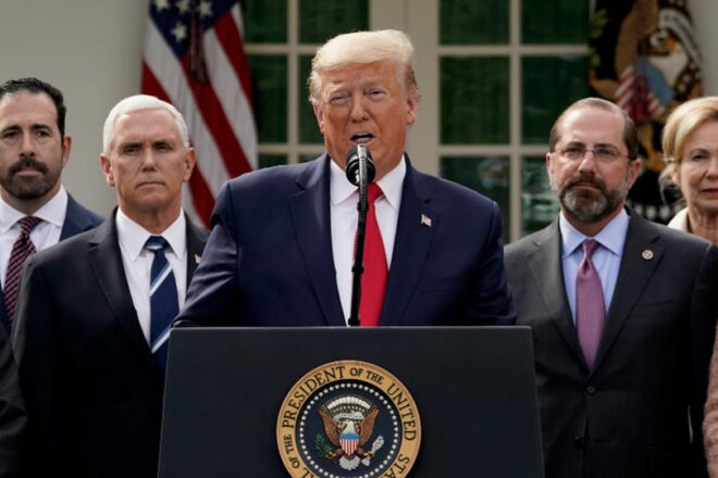 Trump Declares National Emergency to Combat Coronavirus