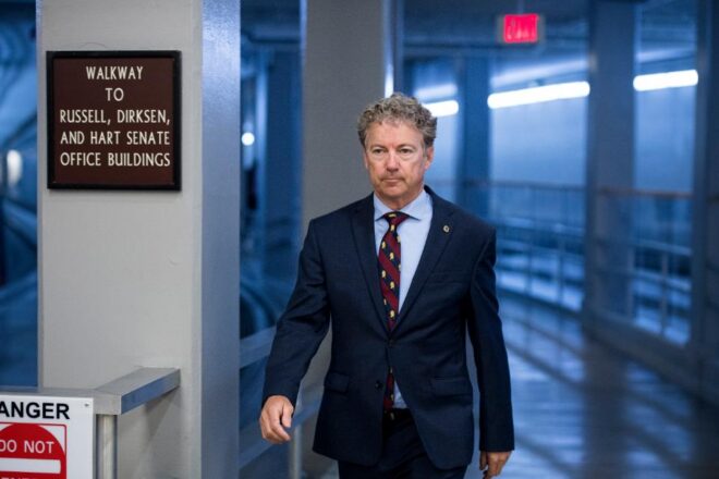 Rand Paul Becomes First Senator To Test Positive For Coronavirus