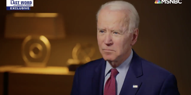 Biden: I Wish Trump “Would Just Be Quiet” on Coronavirus Response