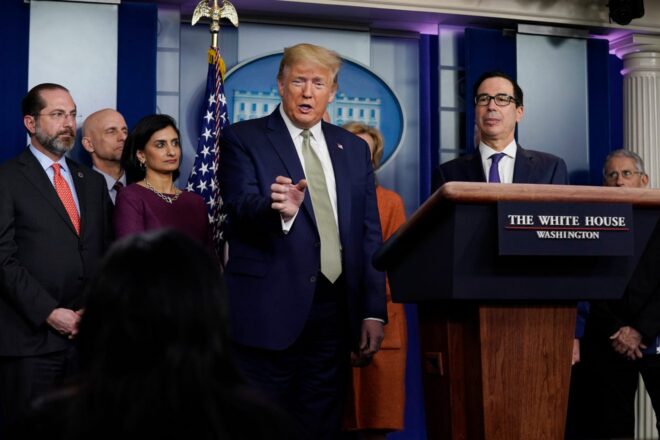 Trump Proposes Sending Checks to Americans Immediately