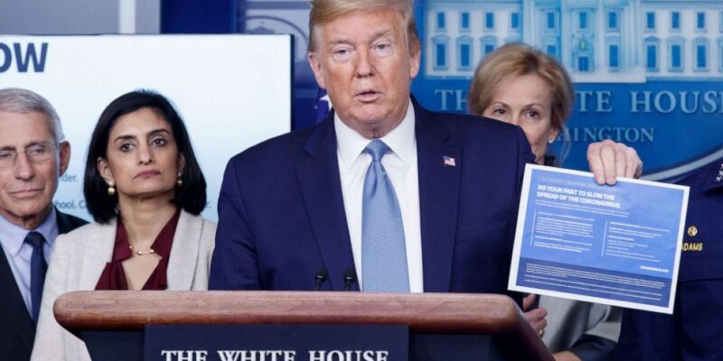 President Trump Issues New Stricter National Coronavirus Guidelines
