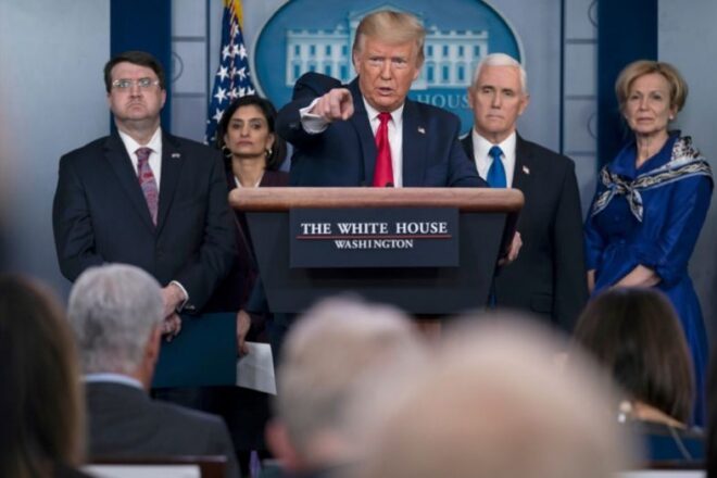 Trump Invokes Defense Production Act to Fight Coronavirus Outbreak
