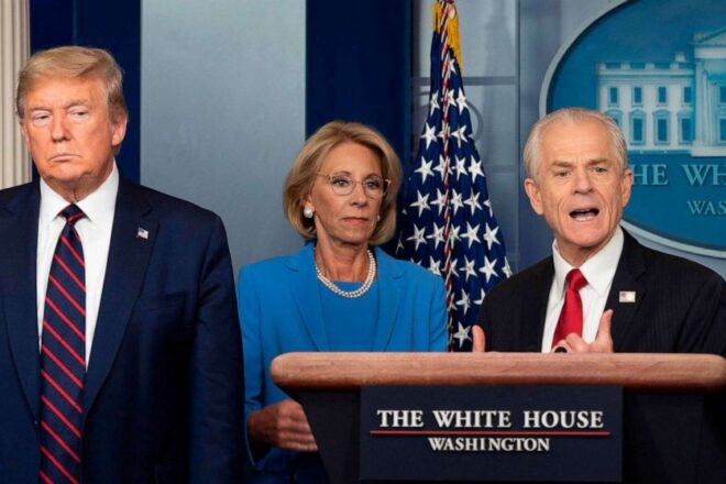 Trump Names Peter Navarro as Defense Production Act Policy Coordinator