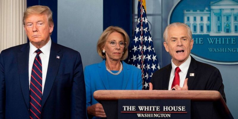 Trump Names Peter Navarro as Defense Production Act Policy Coordinator