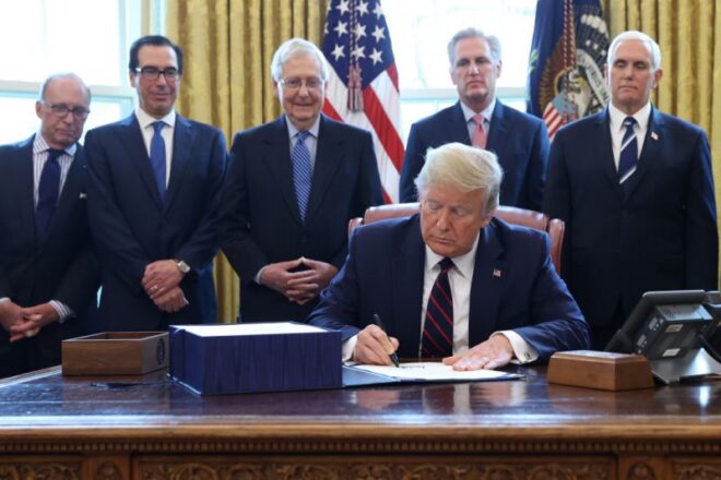 Trump Signs Historic $2 Trillion Economic Stimulus Bill