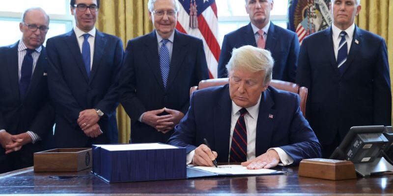 Trump Signs Historic $2 Trillion Economic Stimulus Bill