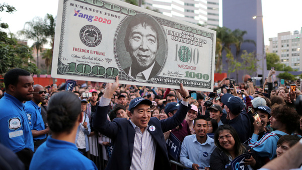 Andrew Yang in Contact With White House Over Stimulus Check Proposal