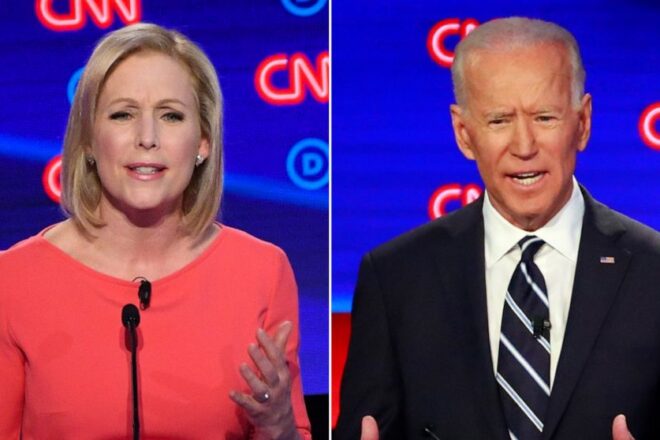 Kirsten Gillibrand endorses Joe Biden For President