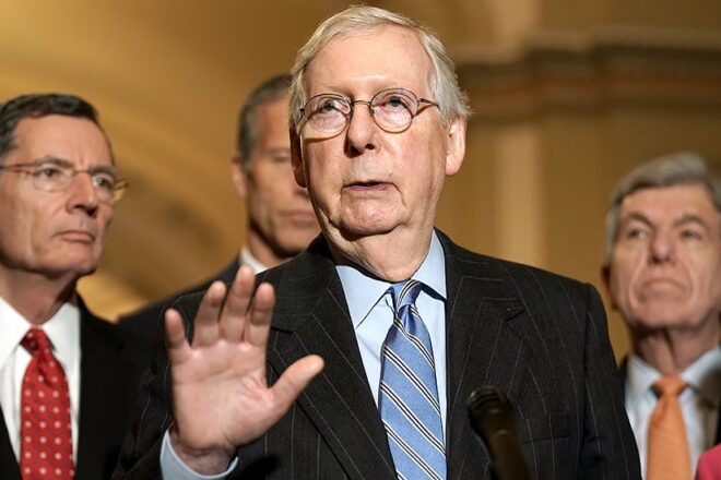 Mcconnell: Impeachment ‘Diverted The Attention Of The Government’ From Coronavirus Threat