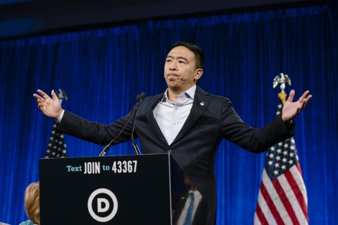 Andrew Yang Sues New York Over Cancelled Democratic Presidential Primary