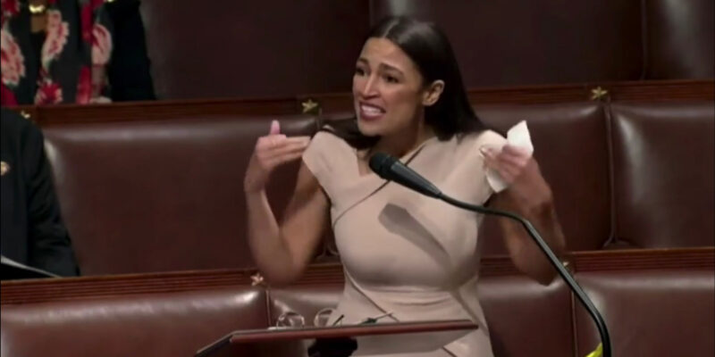 Ocasio-Cortez Votes Against Coronavirus Relief Aid For Her Ailing Constituents