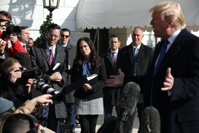 Grisham Leaves Role as White House Press Secretary