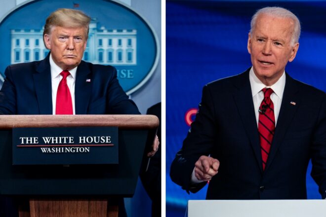 Trump Slightly Outraised Biden in April Fundraising