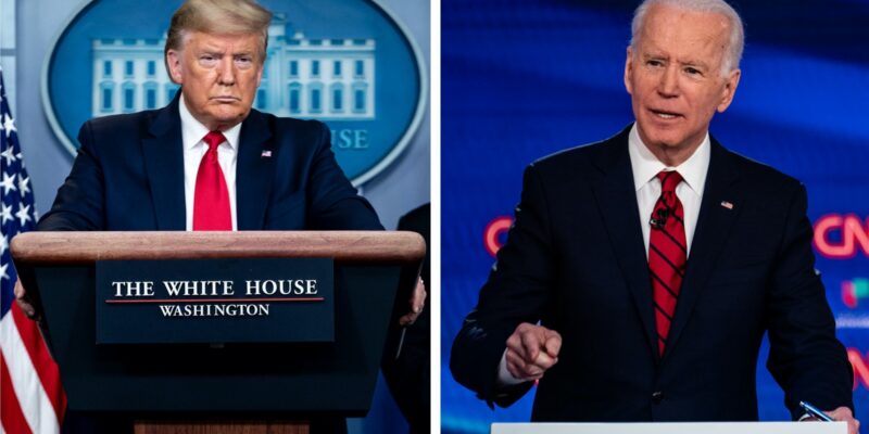 Trump Slightly Outraised Biden in April Fundraising
