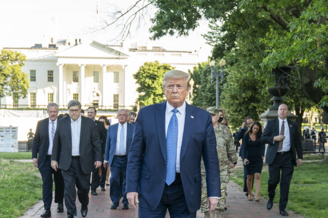 Trump Urges New York Governor To ‘Call Up’ National Guard Following Widespread Looting