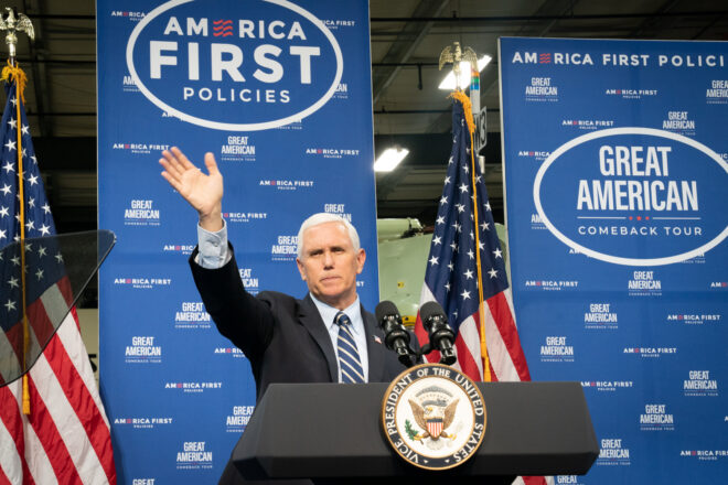 Pence Calls Media’s ‘Panic’ of Second Wave of Coronavirus ‘Overblown’