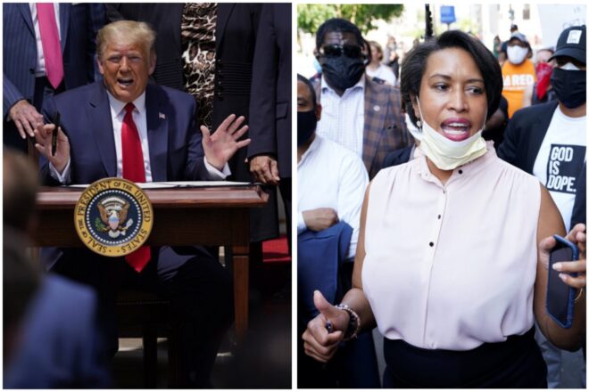Trump Blasts Mayor Bowser As ‘Incompetent’