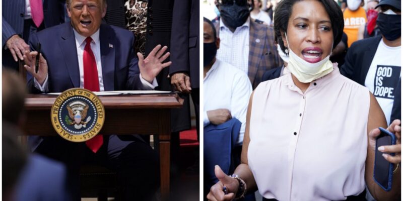 Trump Blasts Mayor Bowser As ‘Incompetent’