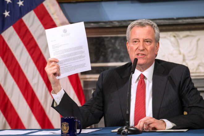 De Blasio Joins Calls to ‘Defund The Police’ Vows to Cut NYPD Funds For Youth and Social Services