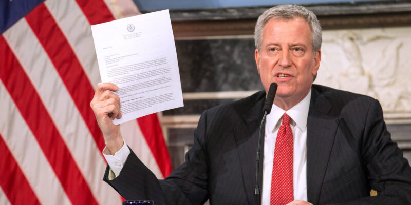 De Blasio Joins Calls to ‘Defund The Police’ Vows to Cut NYPD Funds For Youth and Social Services