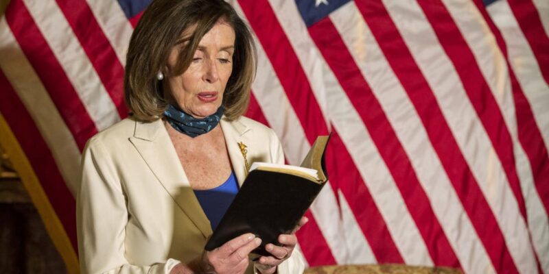 Pelosi in Citing Ecclesiastes Urges Trump to Be a ‘Healer in Chief’