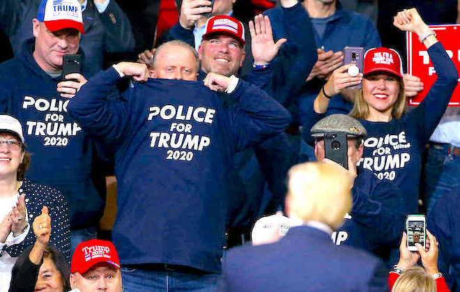 National Association Of Police Organizations Endorses Trump